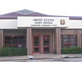 The U.S. Post Office in Haughton