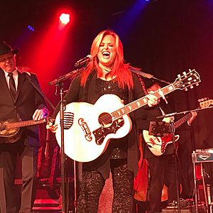 Wynonna Judd performs live in 2018