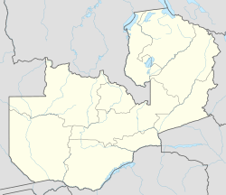 Ndola is located in Zambia
