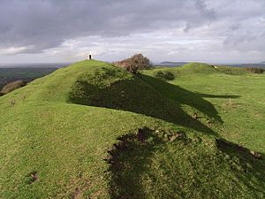 Brent Knoll hill fort - geograph.org.uk - 286891