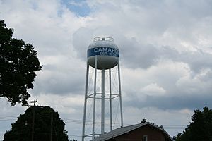 Camargo Illinois Water Tower