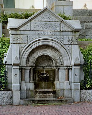 Fountain (1873) at 251 Benefit Street in Providence