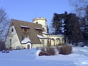 Gallen-Kallela Museum in winter