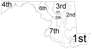 Maryland judicial circuit map