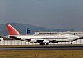 Northwest Airlines Boeing 747-100 at Osaka