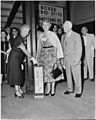 Photograph of Bess Truman and Margaret Truman casting their votes for players to appear in Major League Baseball's... - NARA - 200441