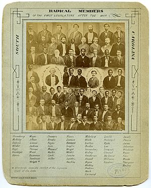 Radical members of the first legislature after the war, South Carolina LCCN97504690