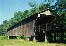 Red Oak Creek Bridge, Spanning (Big) Red Oak Creek, Huel Brown Road (Cov, Woodbury vicinity (Meriwether County, Georgia))