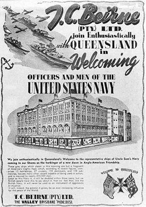StateLibQld 1 163635 Advertisement in the Brisbane Telegraph newspaper from T. C. Beirne department store