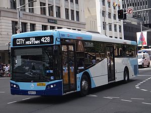 Transport NSW liveried (2601 ST), operated by Sydney Buses, Bustech VST bodied Scania K280UB