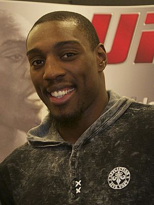 UFC fighter visits Freedom Crossing 121116-A-UK859-003 (cropped).jpg
