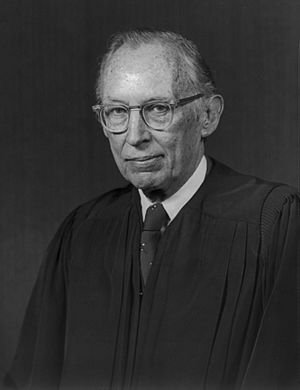 US Supreme Court Justice Lewis Powell - 1976 official portrait