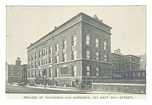 (King1893NYC) pg280 COLLEGE OF PHYSICIANS AND SURGEONS, 437 WEST 59TH STREET