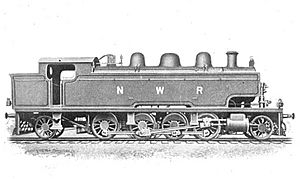 2-8-2 tank locomotive for Bolan Pass, North Western Railway of India (Howden, Boys' Book of Locomotives, 1907)