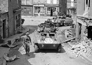 82nd Armored Reconnaissance Battalion on the move