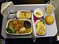 Inflight dinner - Thai Airways TG924