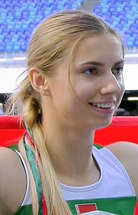Krystsina Tsimanouskaya 2019 Summer Universiade, brightened (cropped).jpg