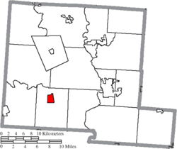 Location of Williamsport in Pickaway County
