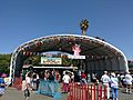 People line up at the gate to the Solano County Fair in Vallejo, California