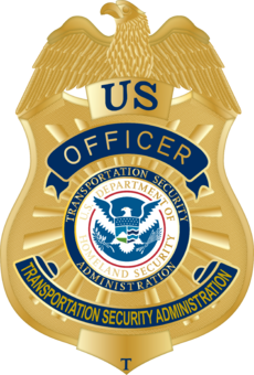 TSA Officer Badge