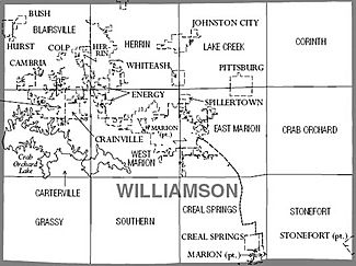 Townships.Williamson.Co.map