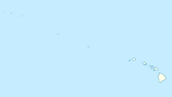Location of Kure Atoll in the Pacific Ocean##Location of Kure Atoll in the Hawaiian Islands