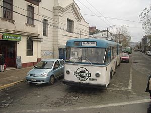 Valparaiso trolley