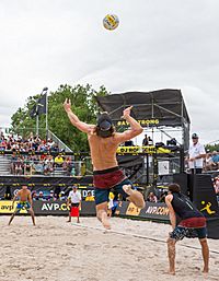 AVP Professional Beach Volleyball in Austin, Texas (2017-05-21) (35358811102) (cropped)