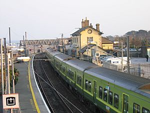 A DART train in Greystones, County Wicklow - geograph.org.uk - 1811056