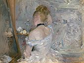 Berthe Morisot - Woman at Her Toilette - 1924.127 - Art Institute of Chicago