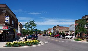 Main Avenue in downtown Brookings