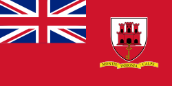 Civil Ensign of Gibraltar