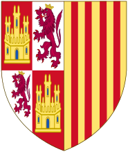 Coat of Arms of Eleanor of Aragon as Queen of Castile