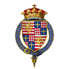 Coat of arms of Sir Charles Brandon, 1st Duke of Suffolk, KG