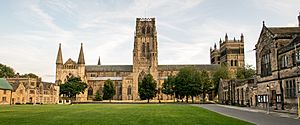 Durham Cathedral from Palace Green.jpg