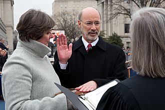 Inaugural ceremony of the 47th Governor of Pennsylvania Tom Wolf