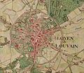 Leuven, Belgium ; Ferraris Map