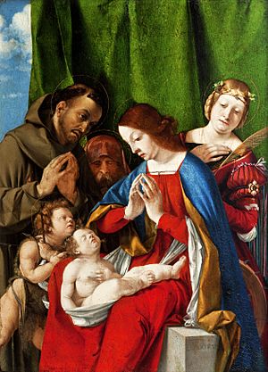 Lotto Adoration of the Child