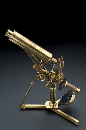 Microscope, English, 1830-1850, given to Lord Lister by his Wellcome L0057966