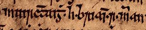 Muirchertach Ua Briain (Oxford Bodleian Library MS Rawlinson B 488, folio 19r)