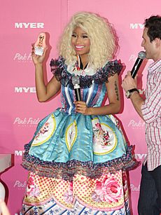 Nicki Minaj perfume launch (cropped)