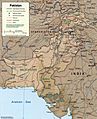 Pakistan 2002 CIA map