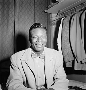 Portrait of Nat King Cole, Paramount Theater, New York, N.Y., ca. Nov. 1946 LOC 4931764947 (cropped)