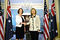 Secretary Clinton Shakes Hands With Australian Prime Minister Gillard (5510083265)