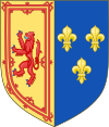 Arms of Madeleine of Valois.svg