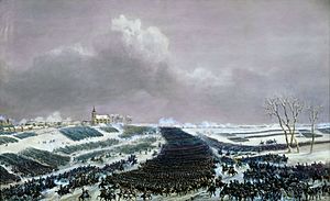 Battle of Eylau 1807 by Jean-Antoine-Siméon