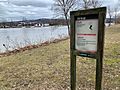Cayuga Waterfront Trail sign