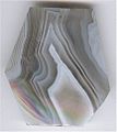 Faceted Botswana agate