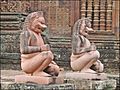 Gardiens du temple (Banteay Srei, Angkor) (6883239929)