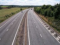 M50 motorway from Ryton Bridge